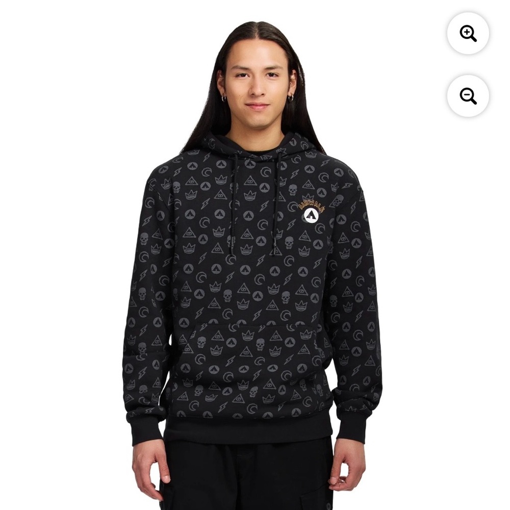 Airwalk Black Graphic Hoodie